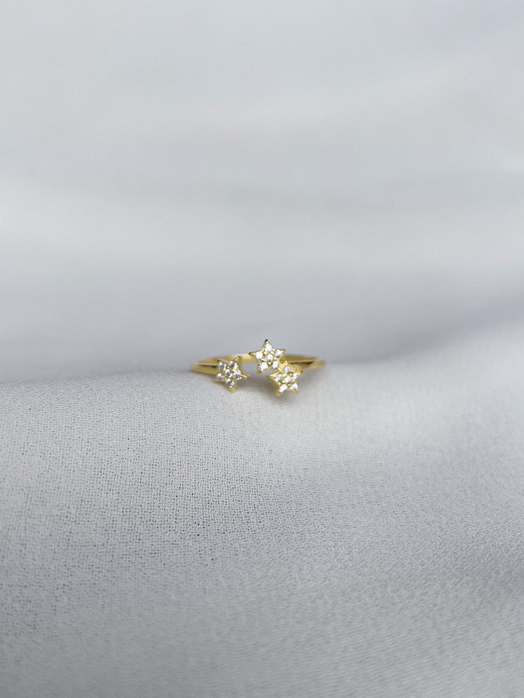 Anillo 3 estrellitas