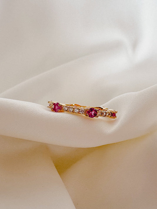 Anillo eternity con circones