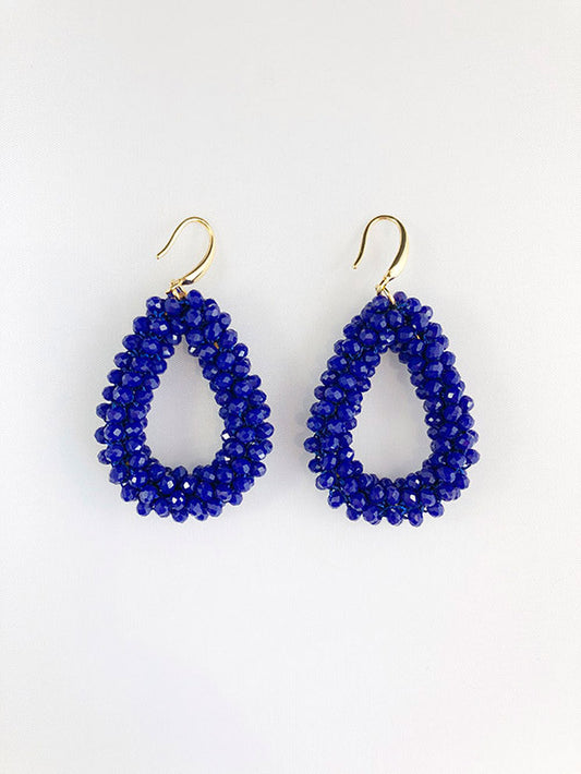 Aretes gota con muranos