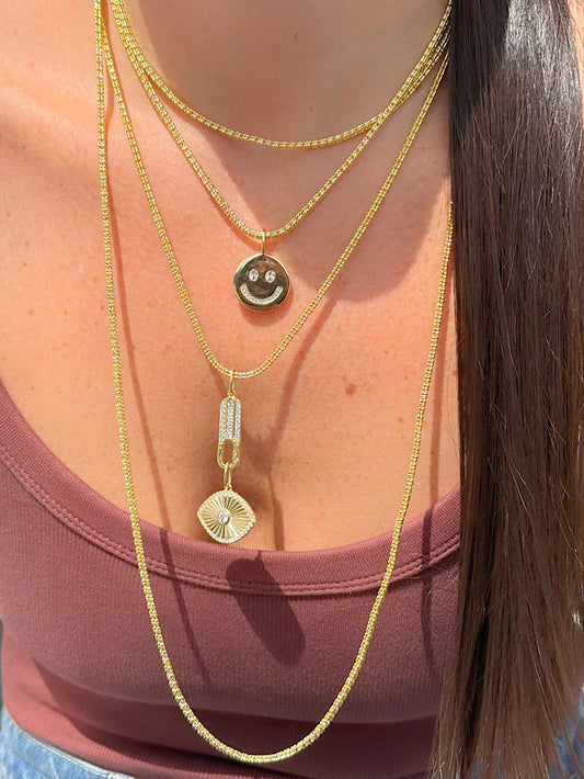 Cadena Cubic Diamond Cut