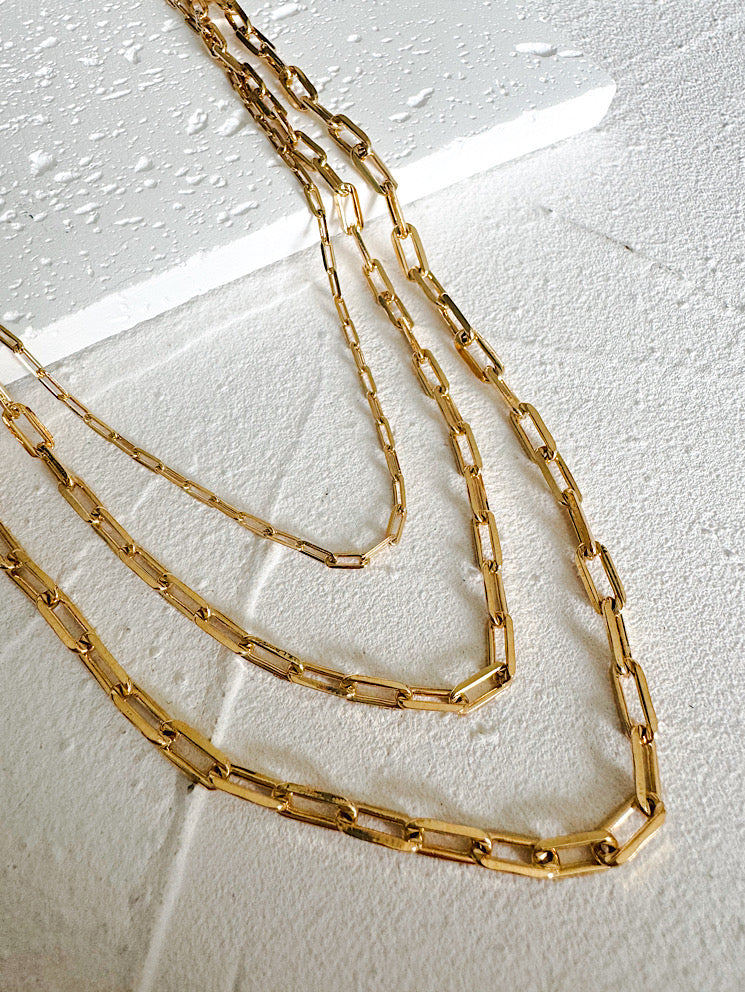 Collar 3 caidas Paper Clip