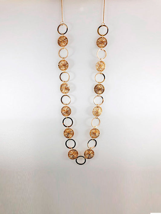 Collar largo telaraña