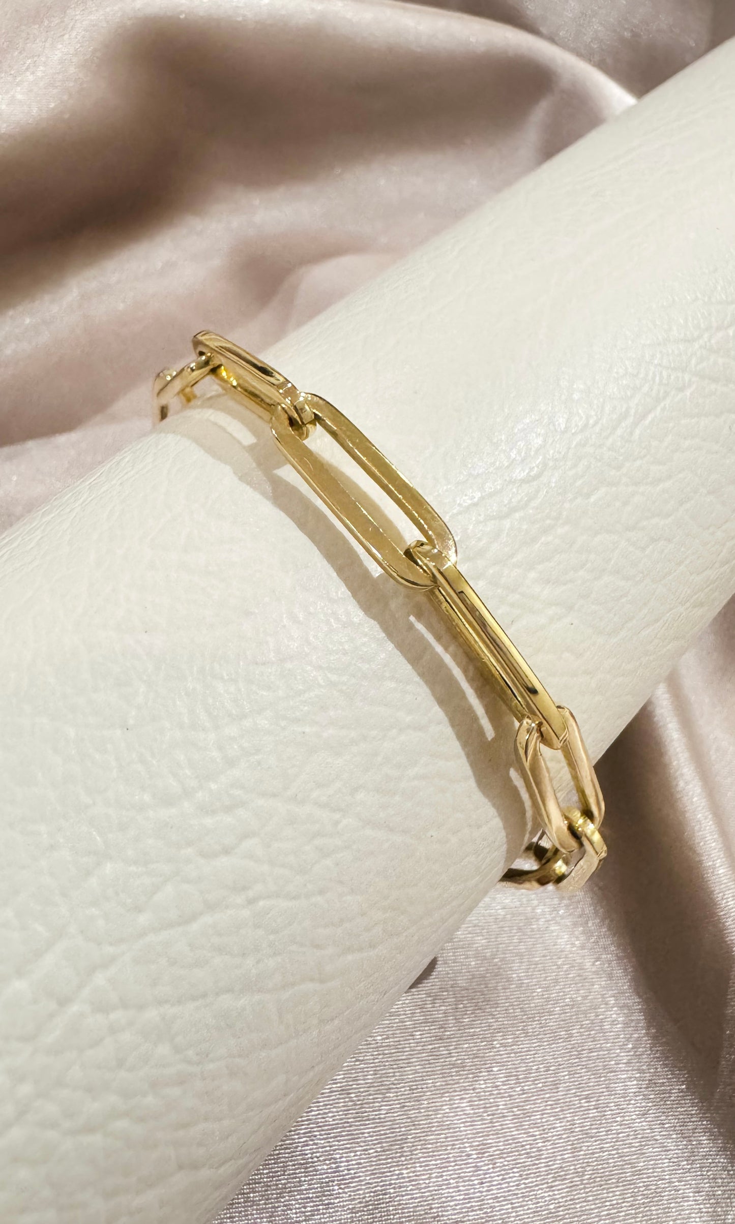 Pulsera paper clip