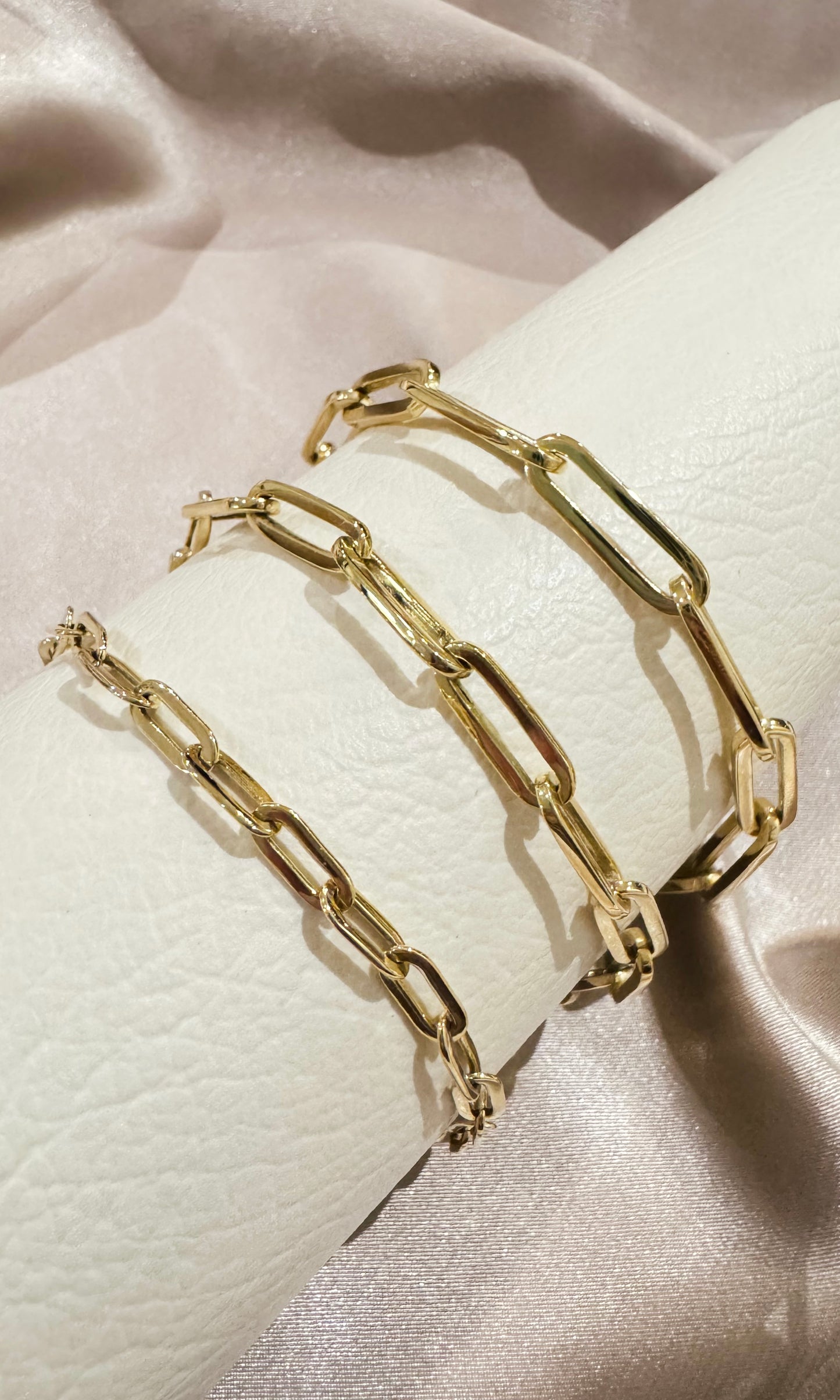 Pulsera paper clip