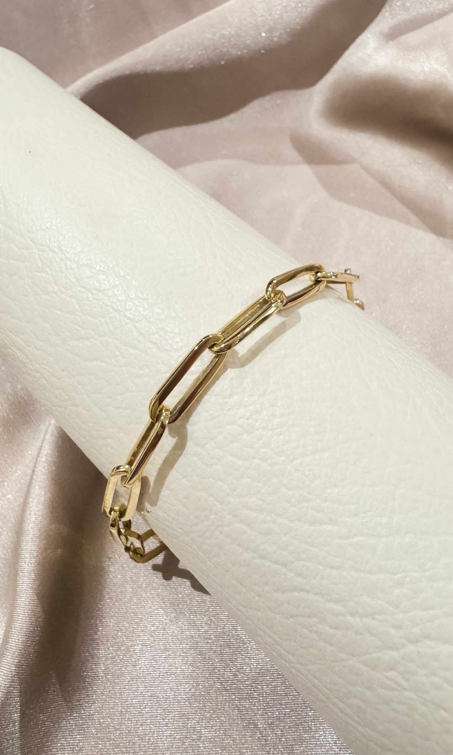 Pulsera paper clip