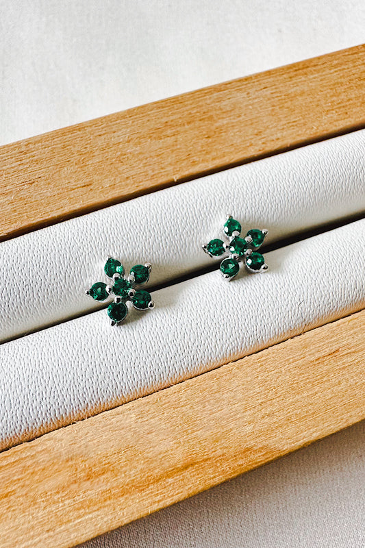 Aretes pegados roseta