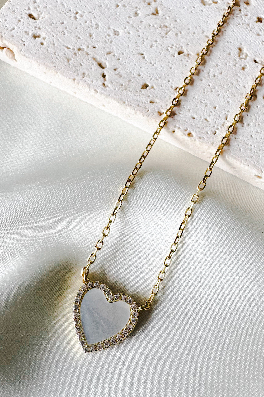 Collar corazón