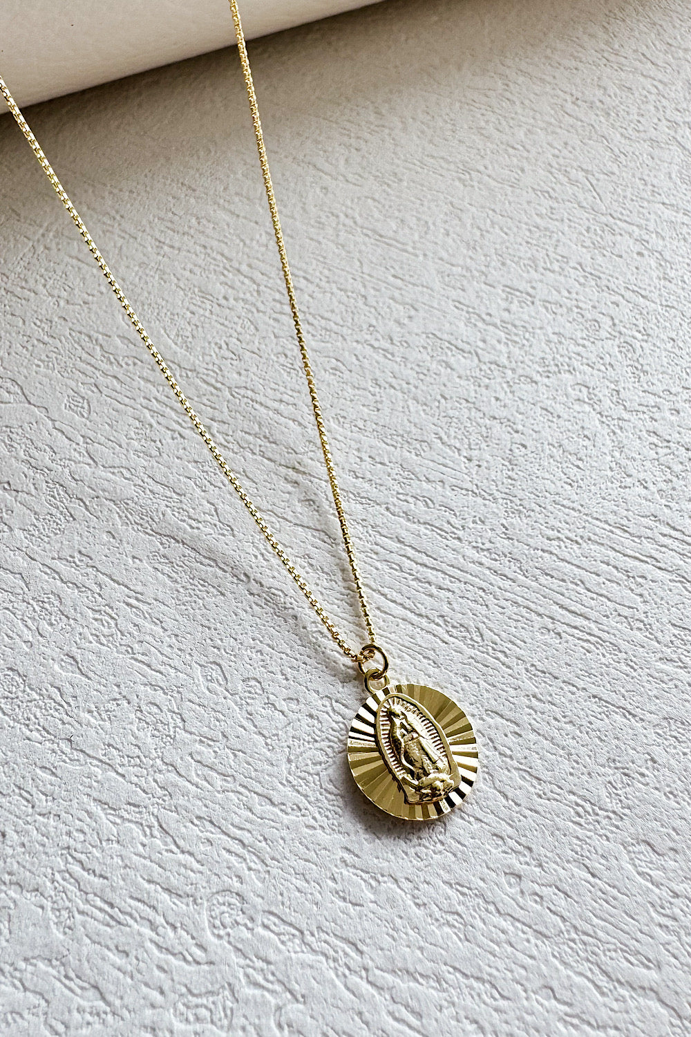 Cadena con Medalla Virgen de Guadalupe