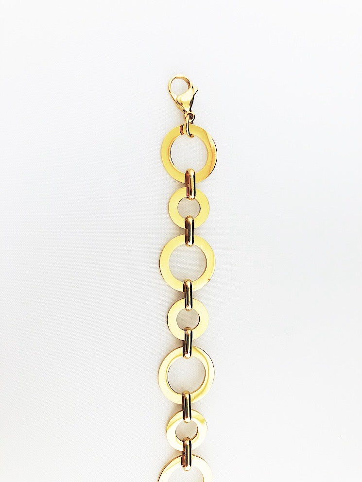 Pulsera argollas 2 tamaños