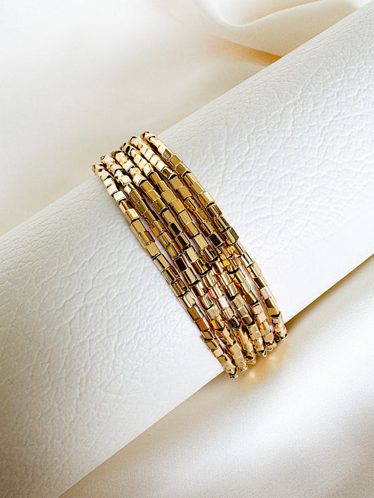 Puñera 6 vueltas con tubitos lisos