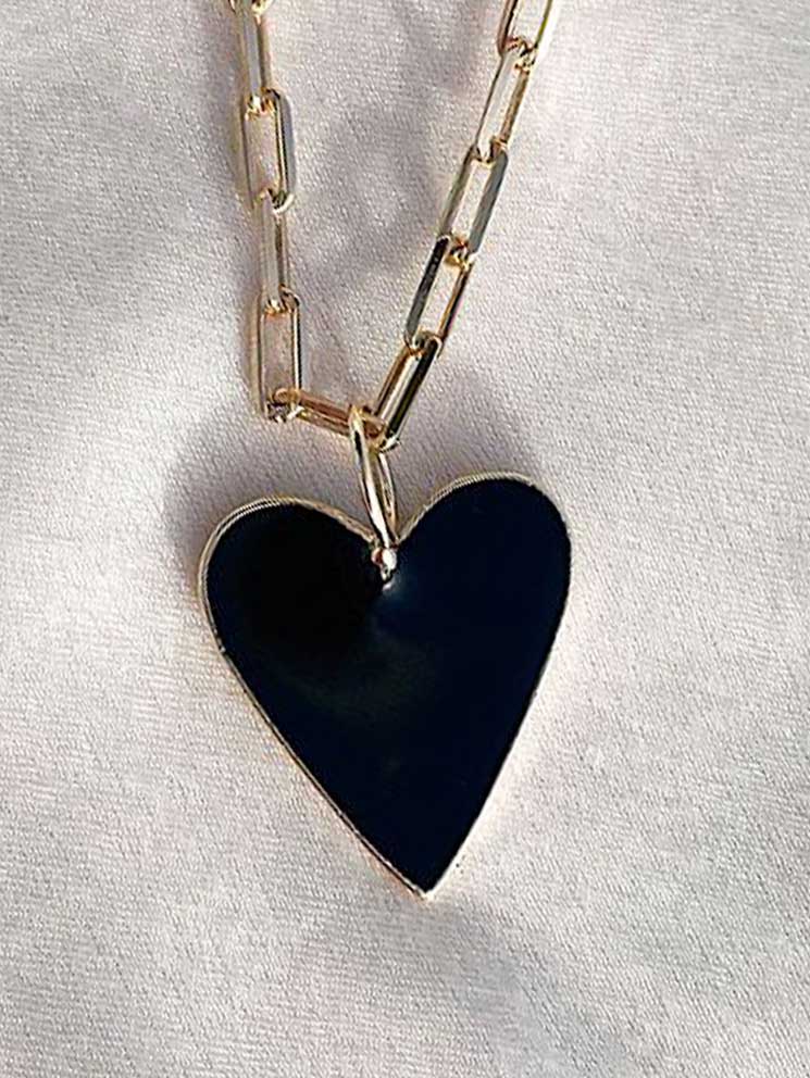 Dije corazón grande