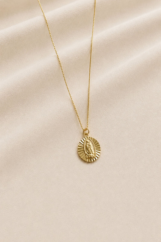 Cadena con Medalla Virgen de Guadalupe