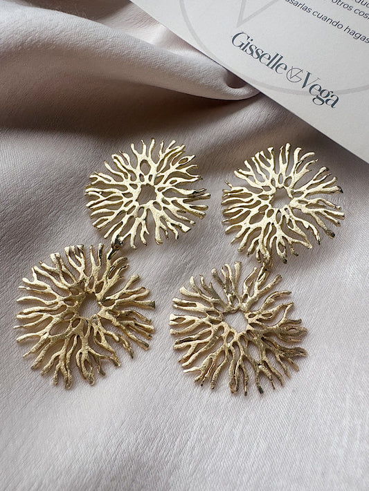 Aretes 2 círculos raíces
