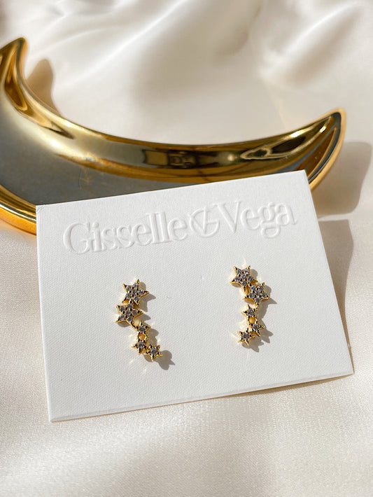 Aretes pegados trepadores 5 estrellas