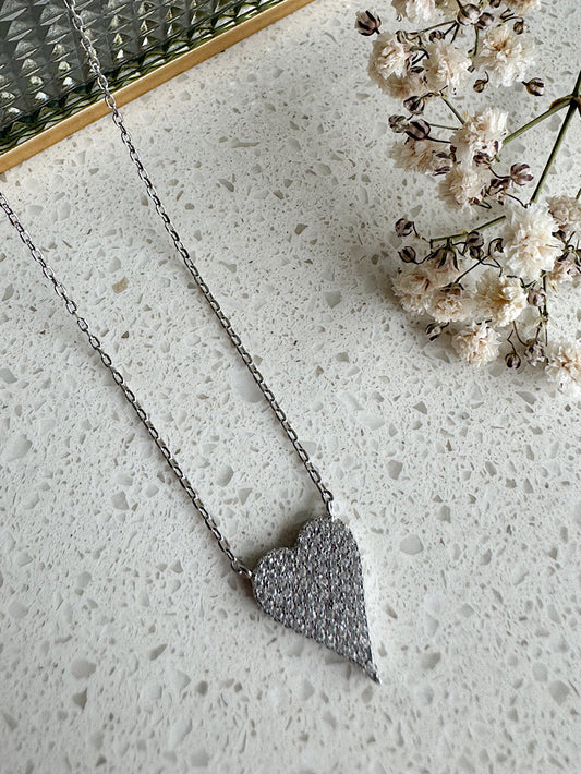 Cadena con dije corazón