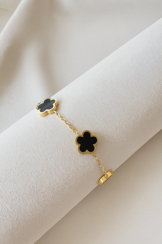 Pulsera 5 flores
