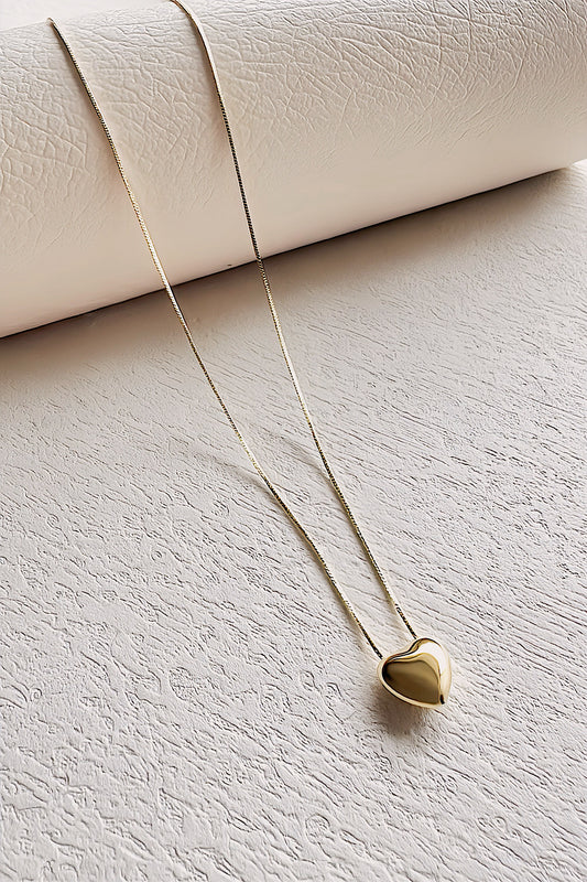 Cadena con dije corazón