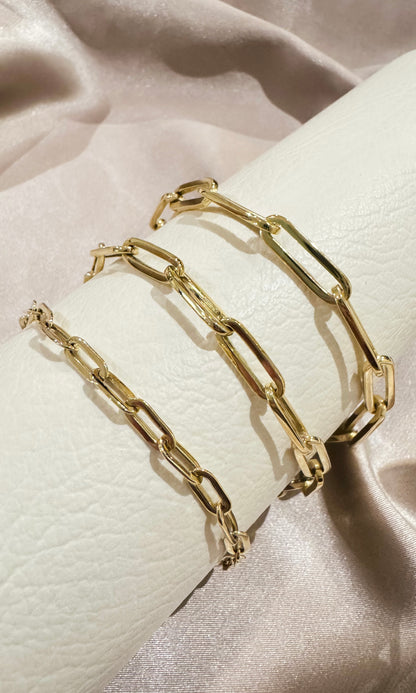 Pulsera paper clip