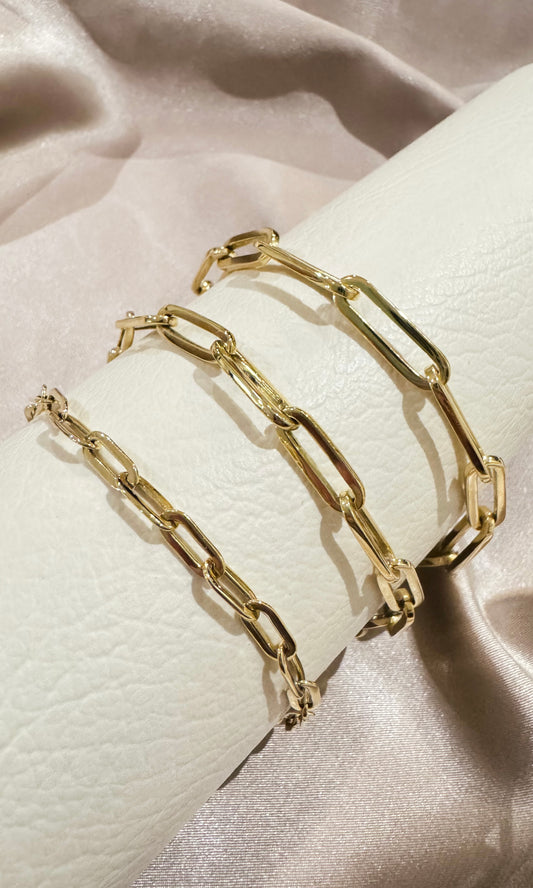 Pulsera paper clip