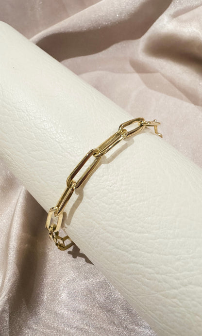 Pulsera paper clip