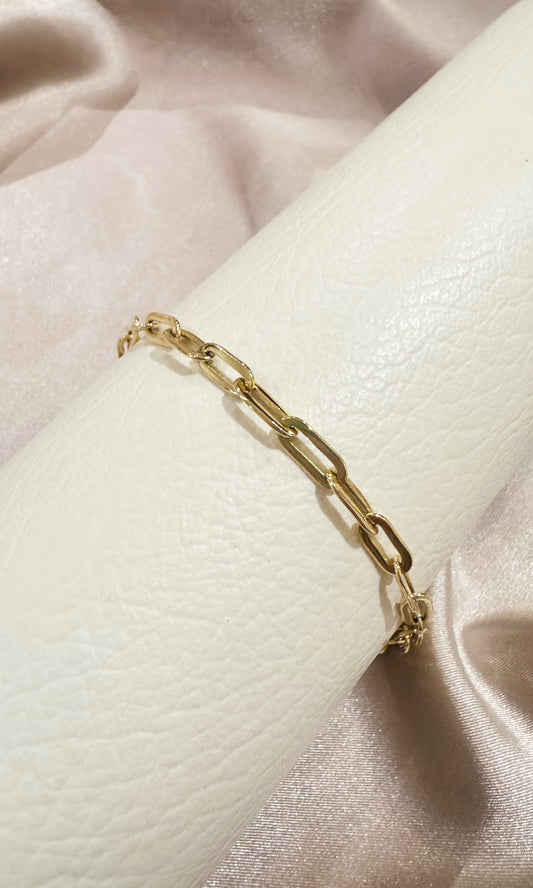Pulsera paper clip