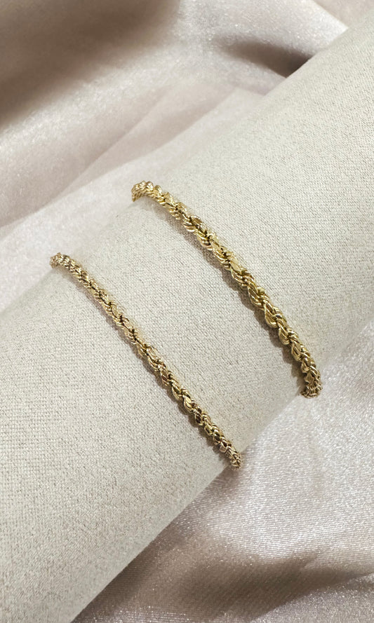 Pulsera entorchada