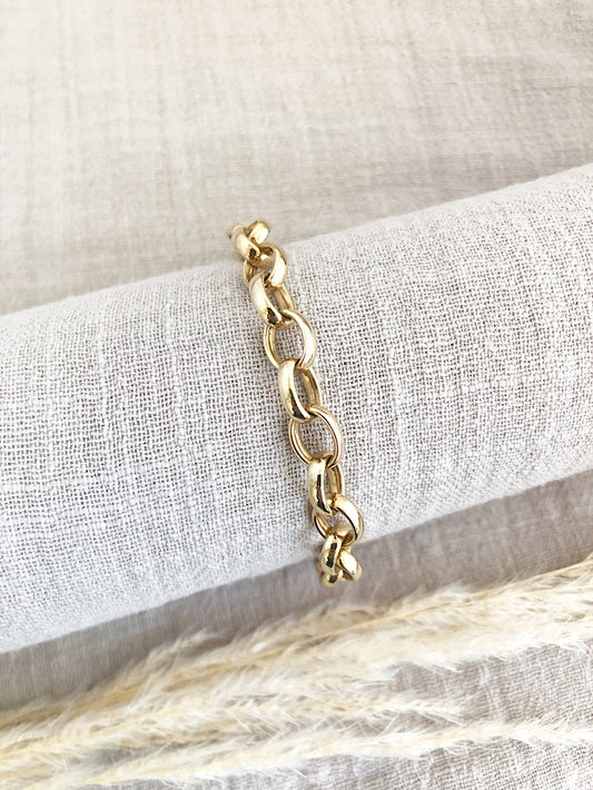 Pulsera eslabones ovalados
