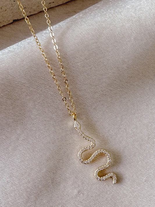 Collar dije serpiente