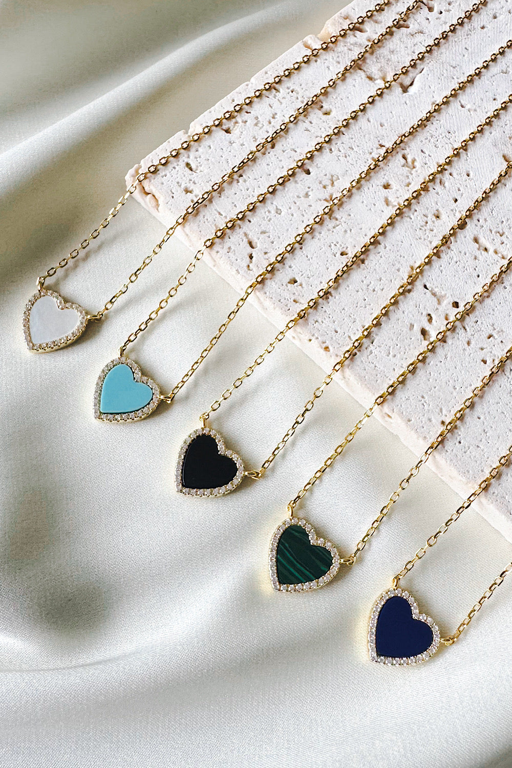 Collar corazón