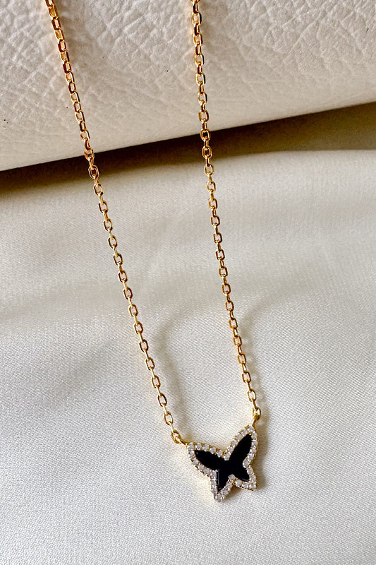 Collar mariposa
