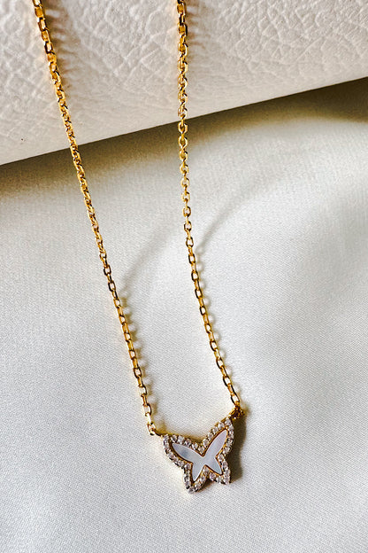 Collar mariposa