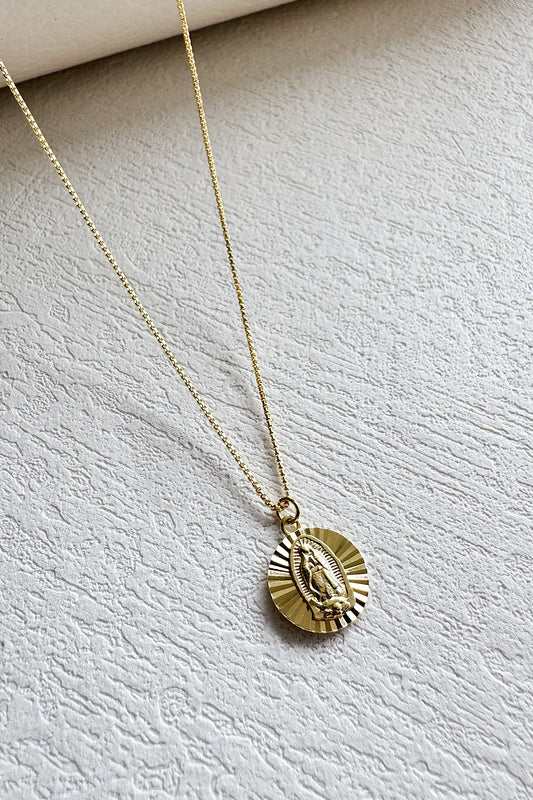 Cadena con Medalla Virgen de Guadalupe