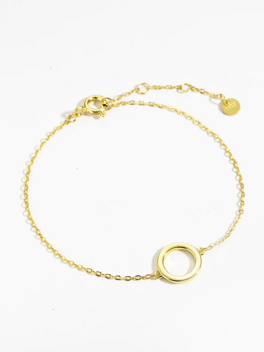 Pulsera cadena con argolla