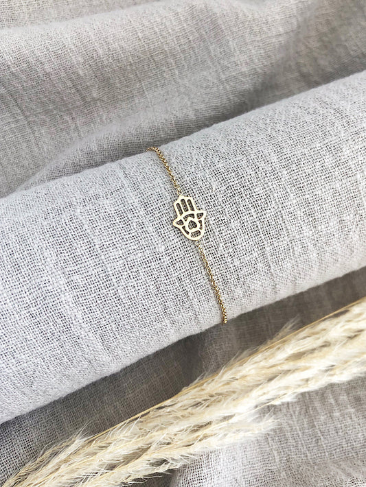 Pulsera cadena con manito