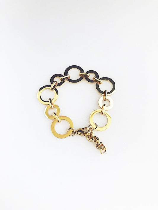 Pulsera argollas 2 tamaños