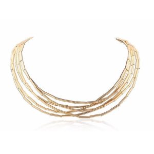 Collar o pulsera tubitos lisos